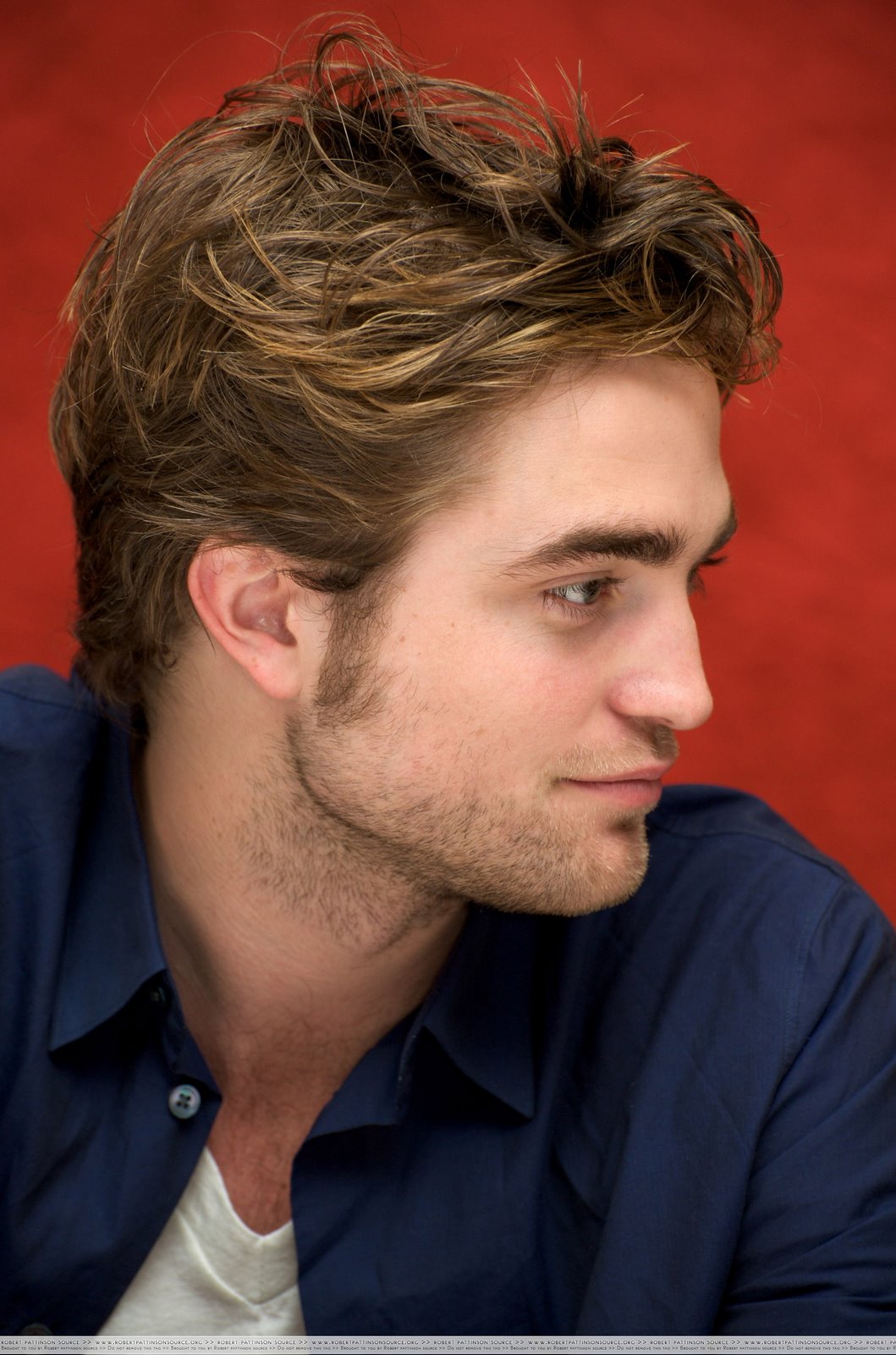 Robert Pattinson at the "Twilight" press conference at the Beverly Wilshire Hotel on November 8, 2008 in Beverly Hills, California.
